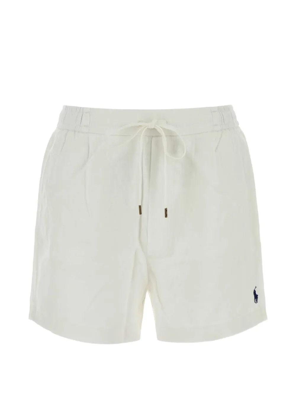 Polo Ralph Lauren drawstring-waist linen shorts - Weiß