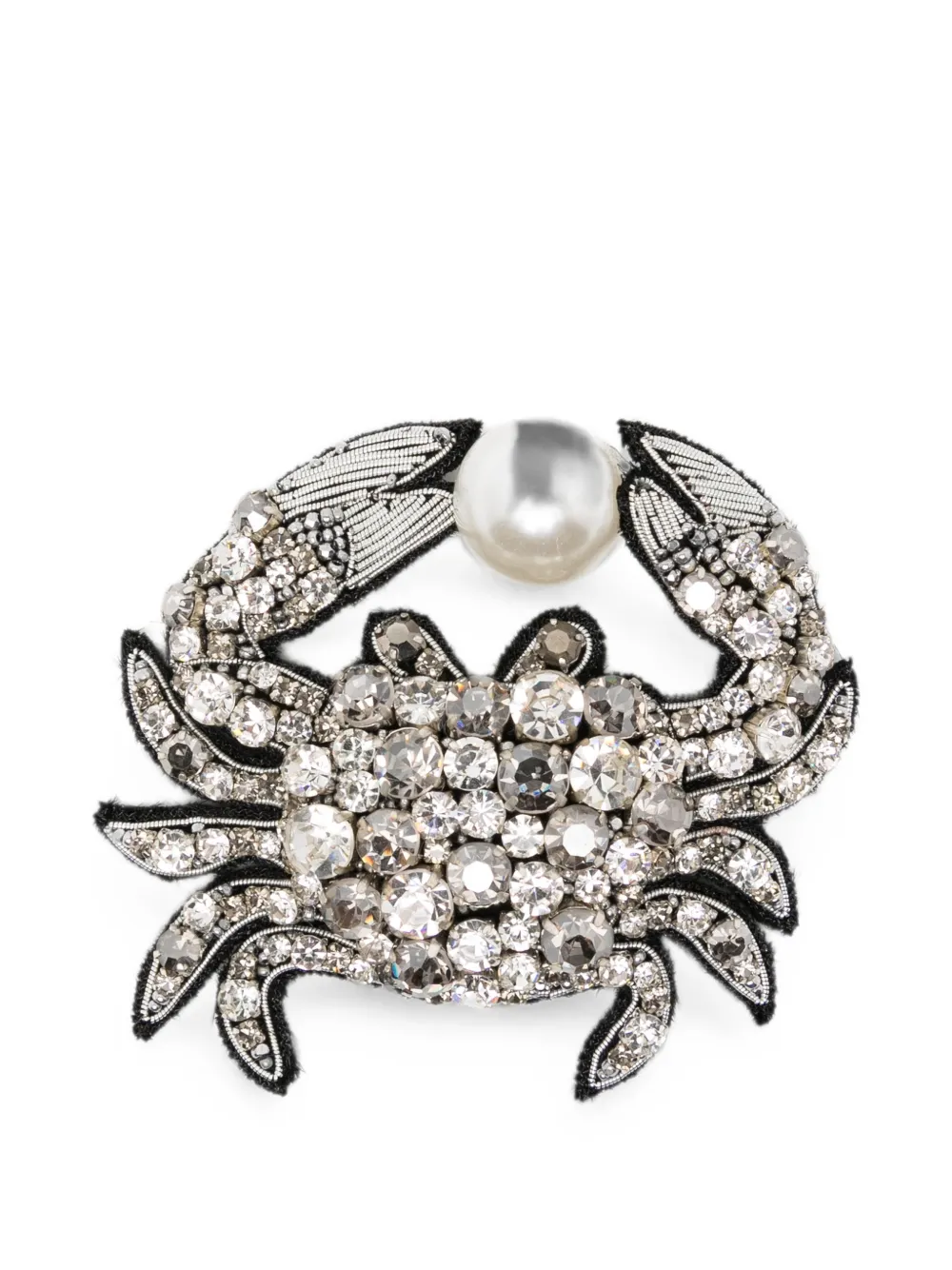 Dice Kayek Crab brooch - Argento