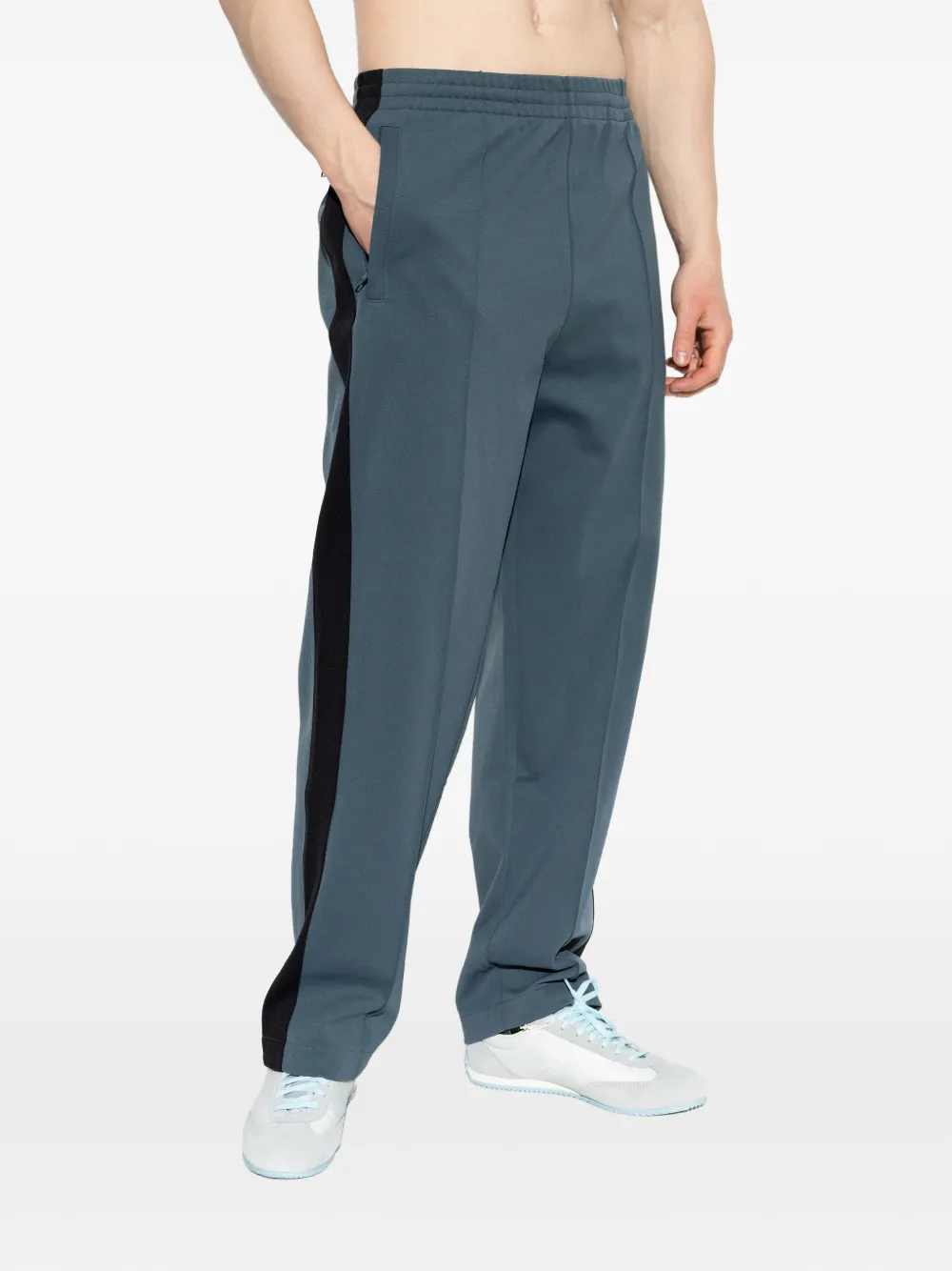 Kenzo Trainingsbroek met geborduurd logo Blauw