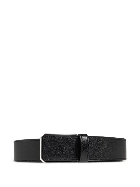 Bally logo-embossed leather belt