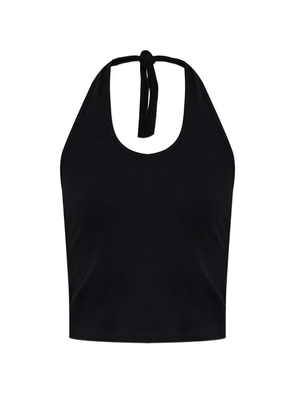 Matteau Top con scollo all'americana - Nero