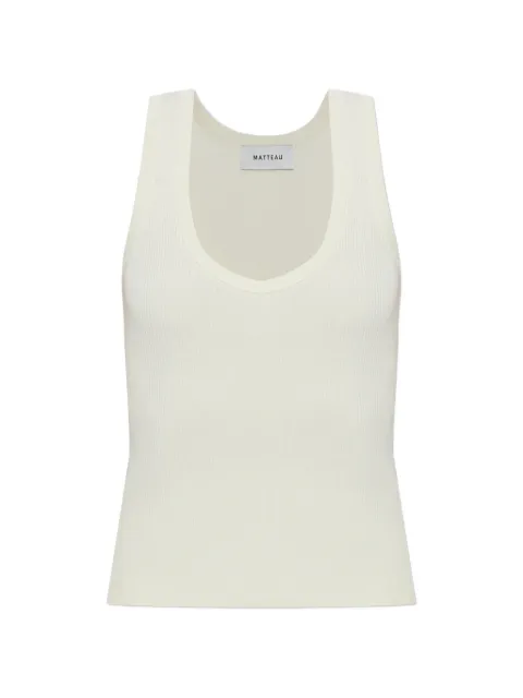 Matteau camiseta tejida de canalé