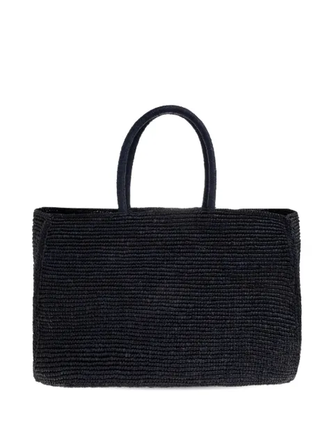 Lié Studio large Charlotte raffia tote bag