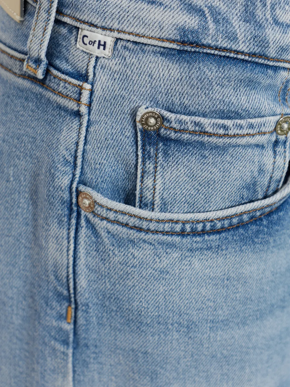Citizens of Humanity Nora straight jeans met vervaagd effect Blauw