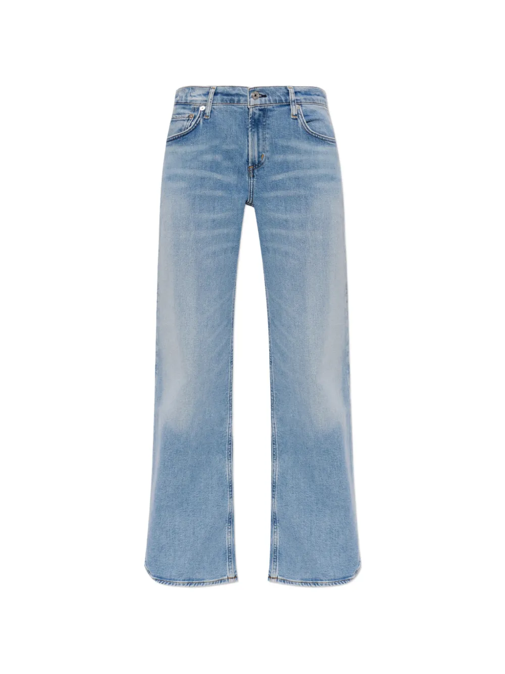 Citizens of Humanity Ausgeblichene Nora Straight-Leg-Jeans - Blau