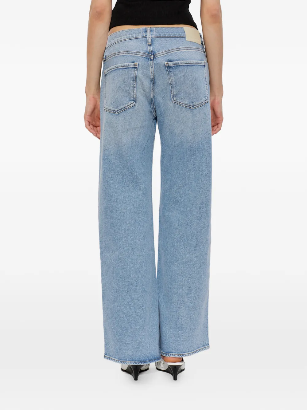 Citizens of Humanity Nora straight jeans met vervaagd effect Blauw