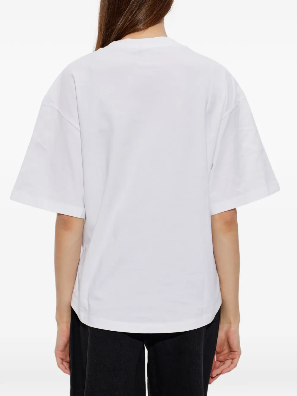 AllSaints Icon Amelie T-shirt verfraaid met imitatieparel Wit