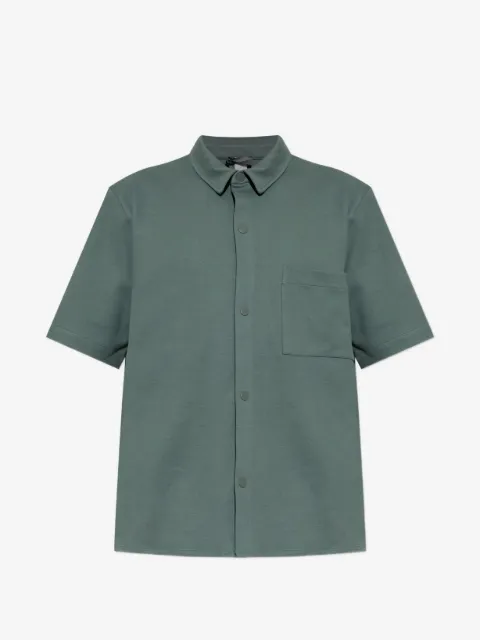 Hanro short-sleeve chest-pocket shirt