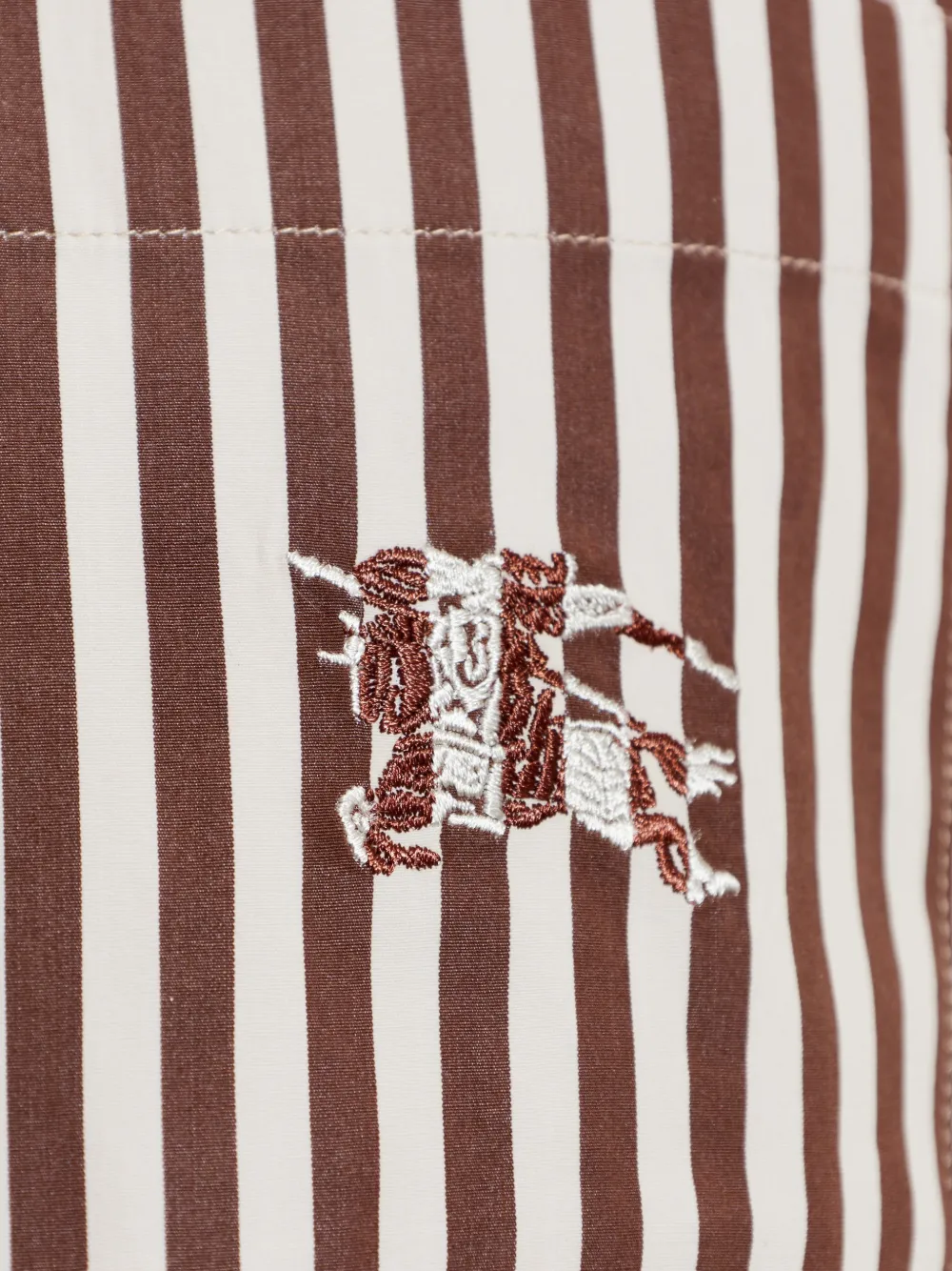Burberry Gestreept overhemd Bruin