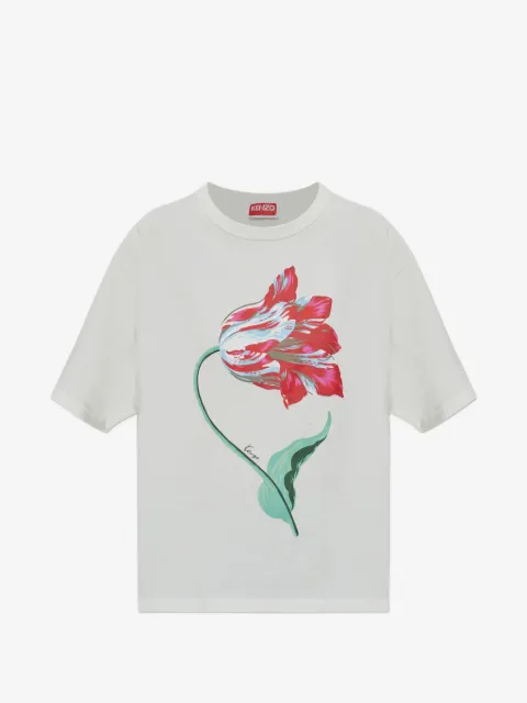 Kenzo Tulip cotton T-shirt