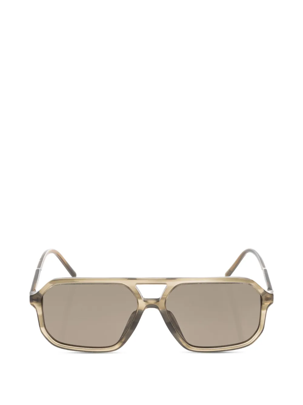 Dolce & Gabbana Eyewear Occhiali da sole geometrici - Grigio