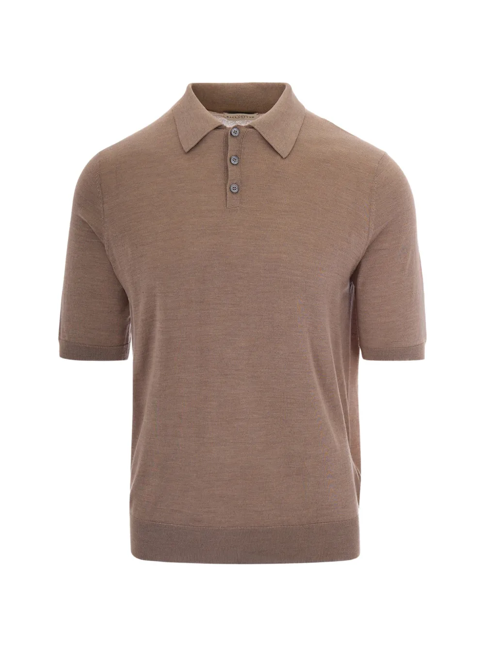 Ballantyne short-sleeved polo shirt - Toni neutri