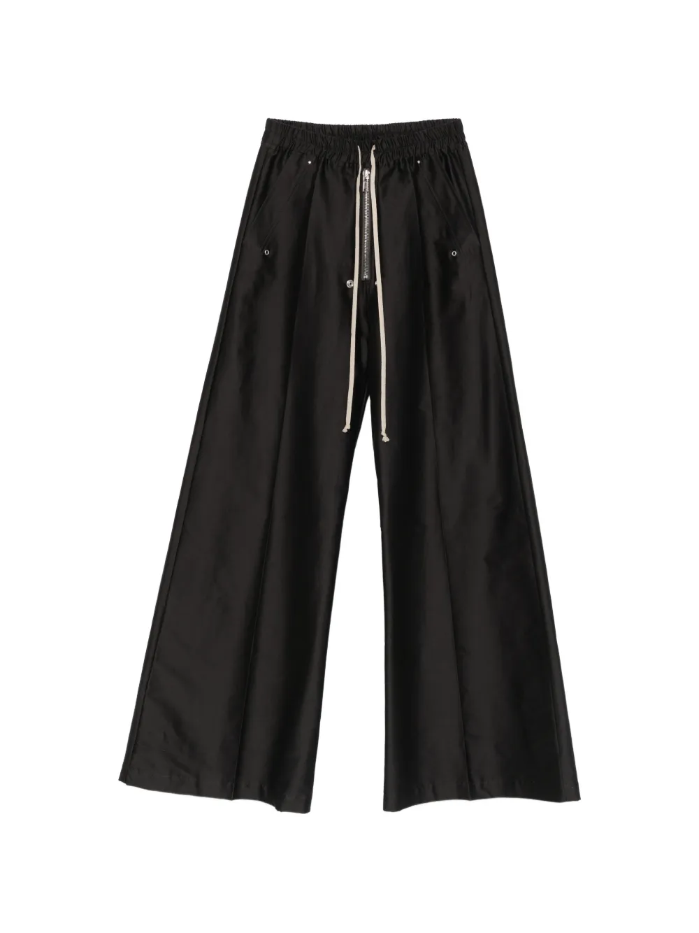Rick Owens Bela drawstring wide-leg trousers - Black
