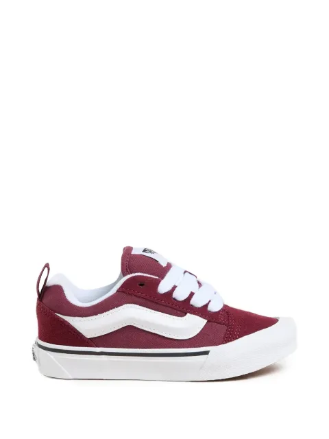 Vans Kids suede-panelled Old Skool sneakers