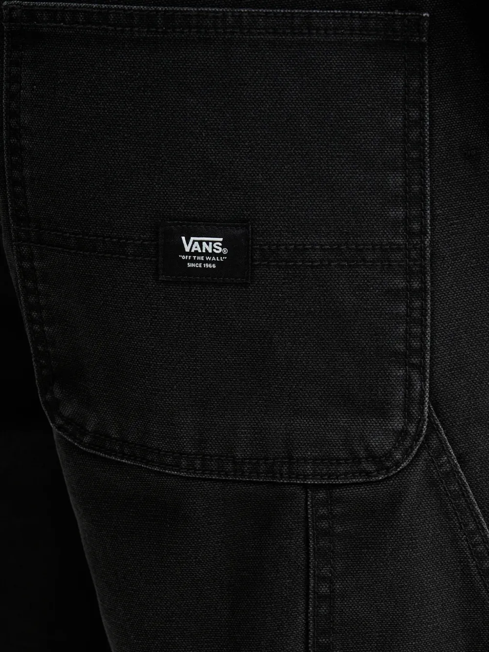Vans Jeans met logopatch Zwart