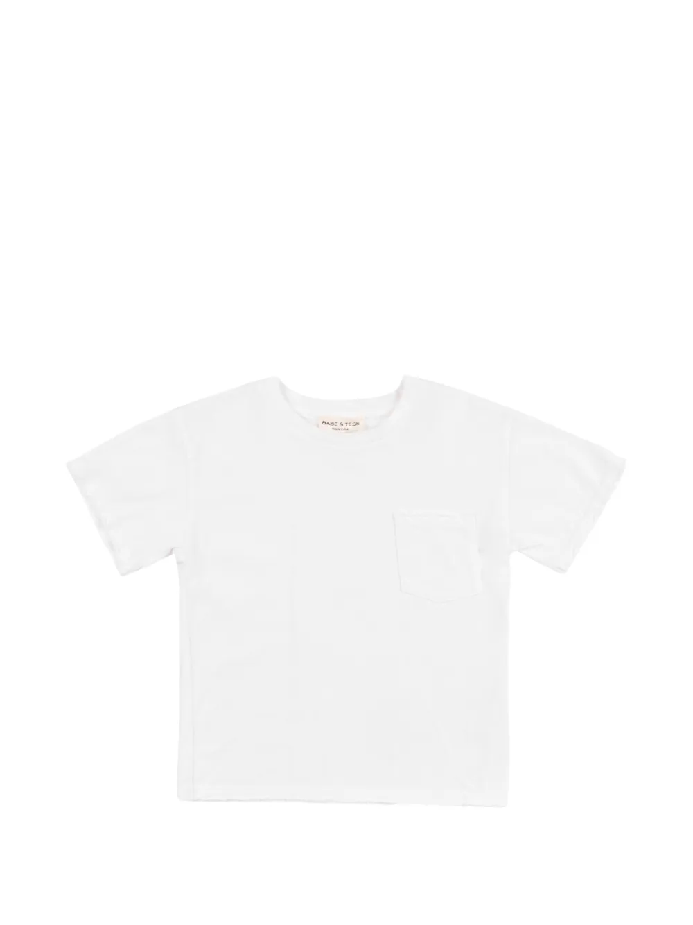 BABE & TESS pocket-detail T-shirt - Bianco