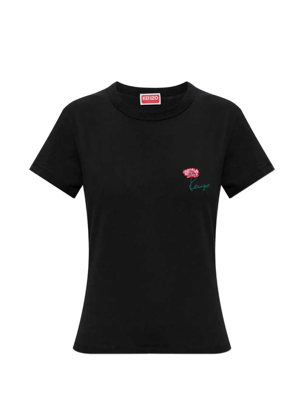 Kenzo Tulip cotton T-shirt - Nero