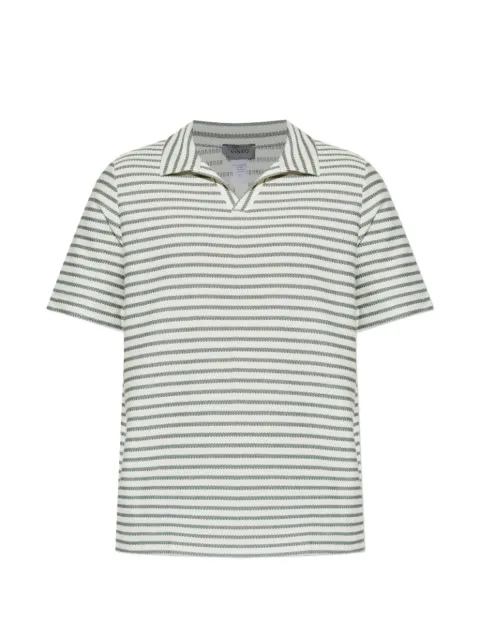 Hanro striped V-neck T-shirt