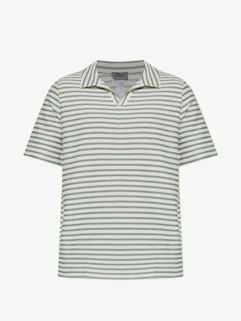 Hanro striped V-neck T-shirt