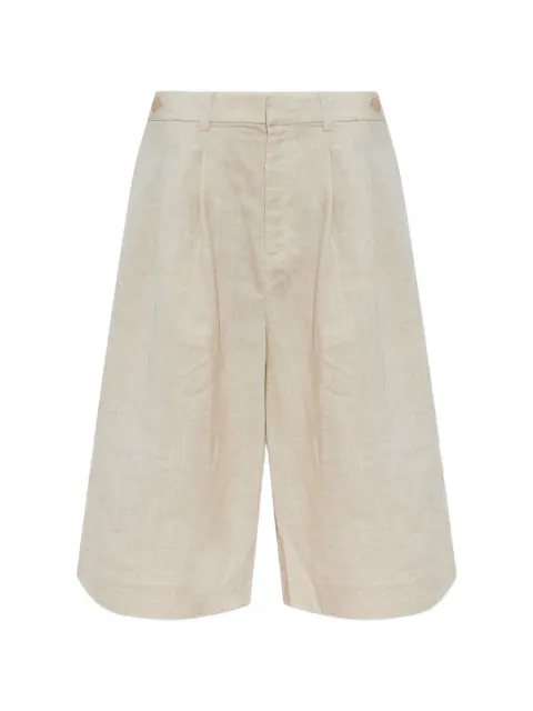 Gestuz bermudas anchas con pinzas