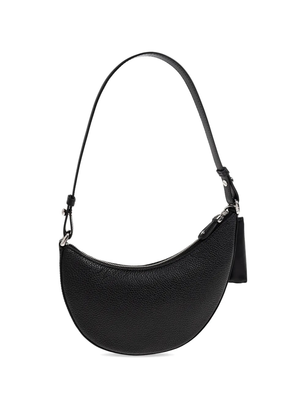 Kate Spade Crescent schoudertas van bewerkt leer Zwart