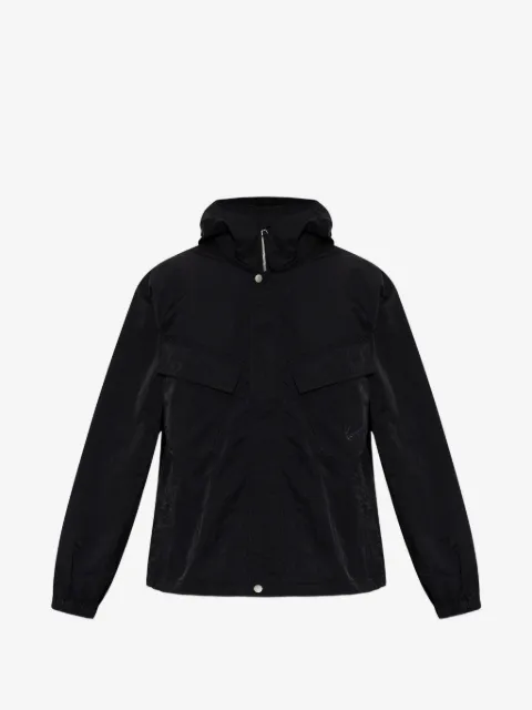 Kenzo logo-embroidered hooded jacket