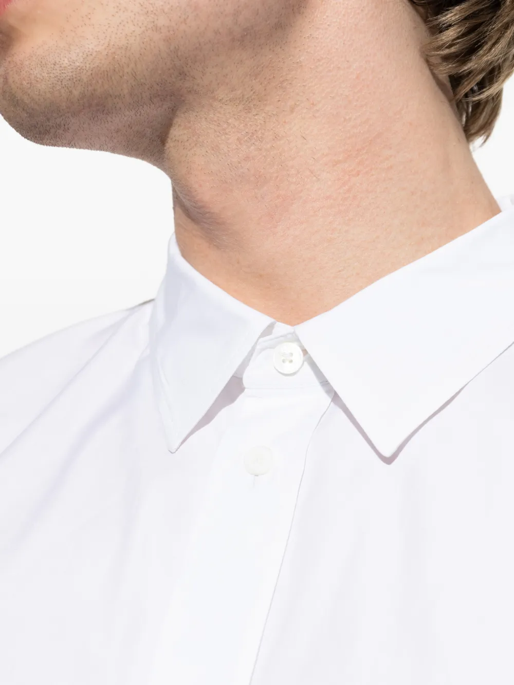 Kenzo Katoenen overhemd met lange mouwen Wit
