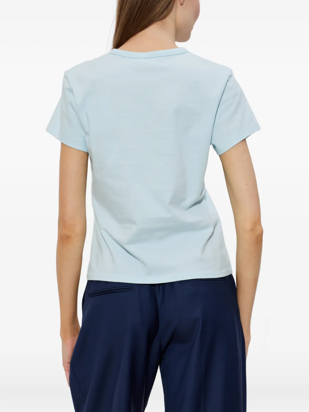 Kenzo Tulip katoenen T-shirt Blauw
