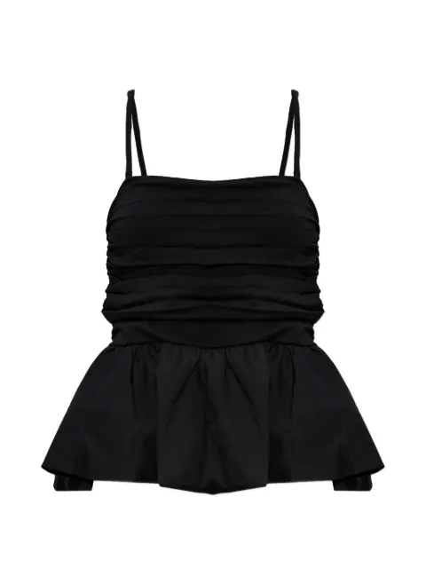 Gestuz Erin ruched peplum top