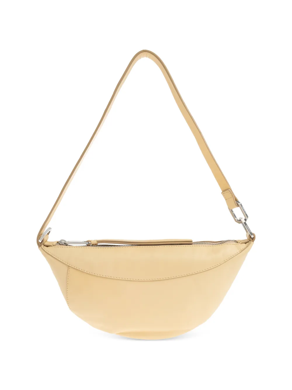 AllSaints micro Luna leather shoulder bag - Neutrals