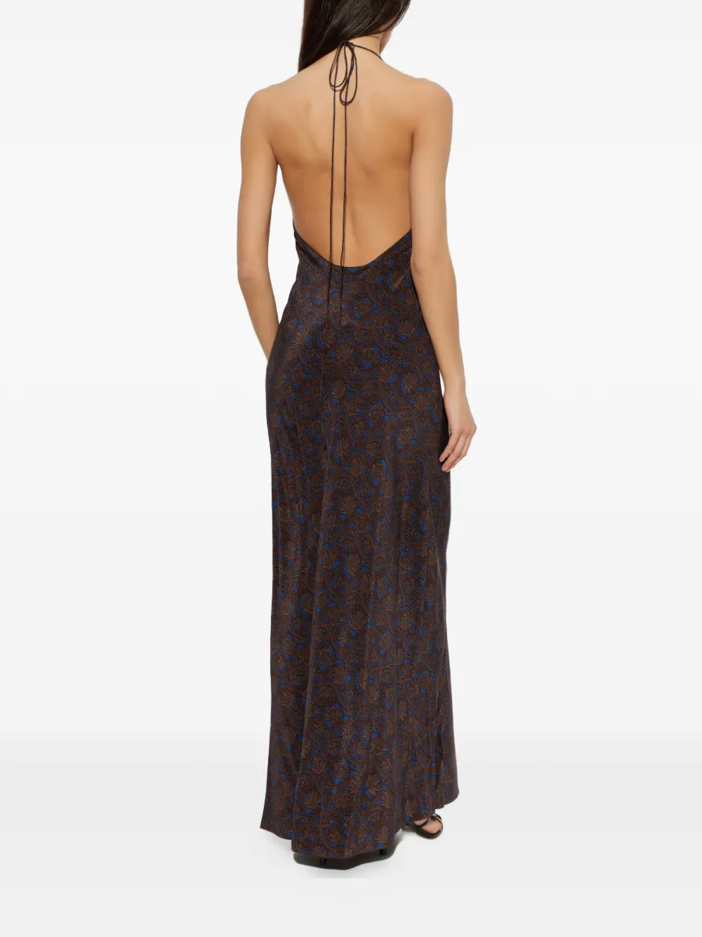 Matteau Jurk met paisley-print Bruin