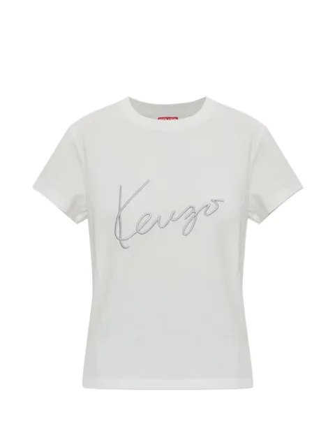 Kenzo camisa con logo Orb bordado característico