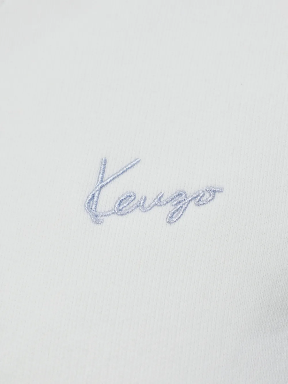 Kenzo Sweater met raglan mouwen en geborduurd logo Wit