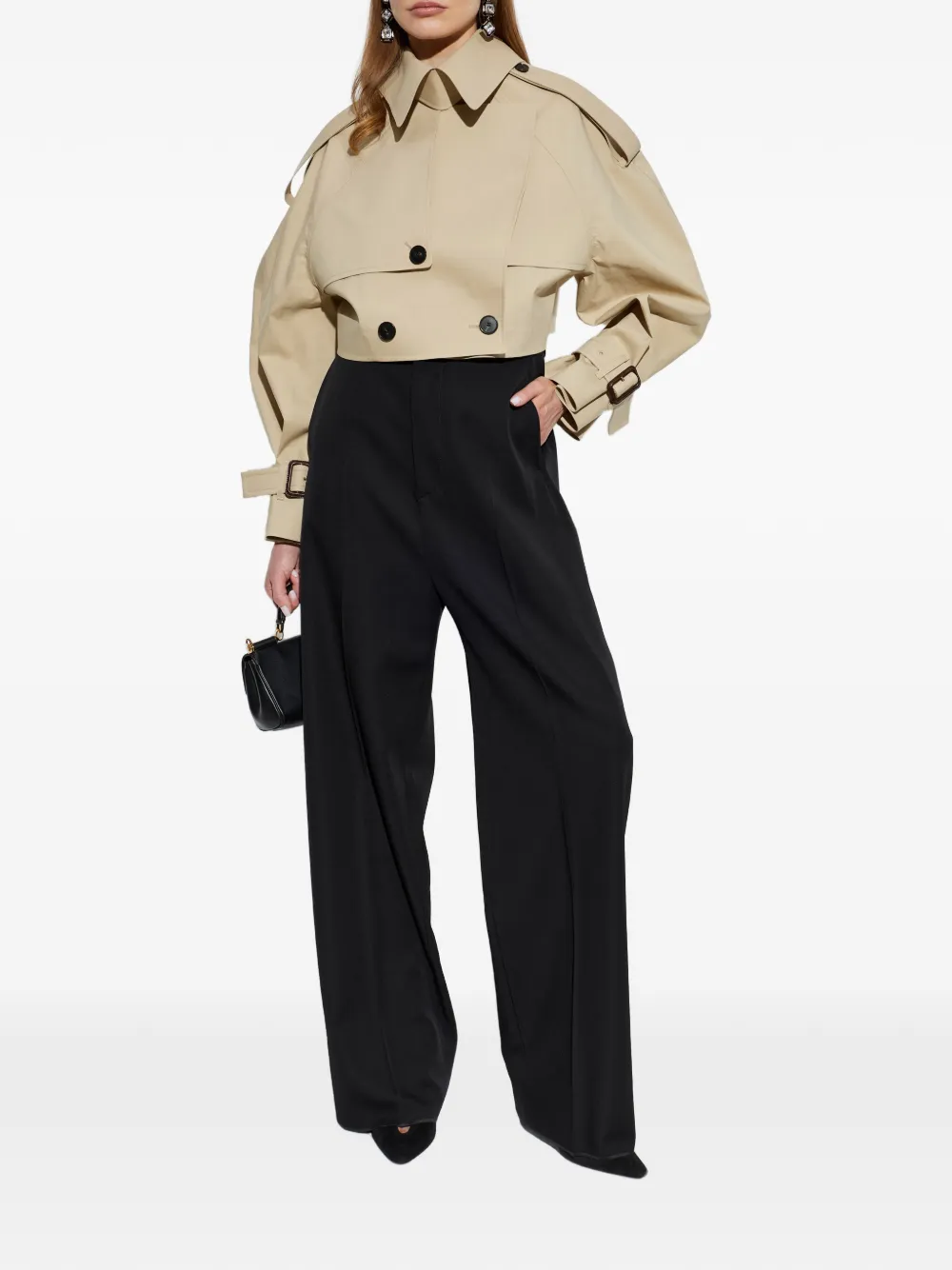 Givenchy Jack met dubbele rij knopen Beige