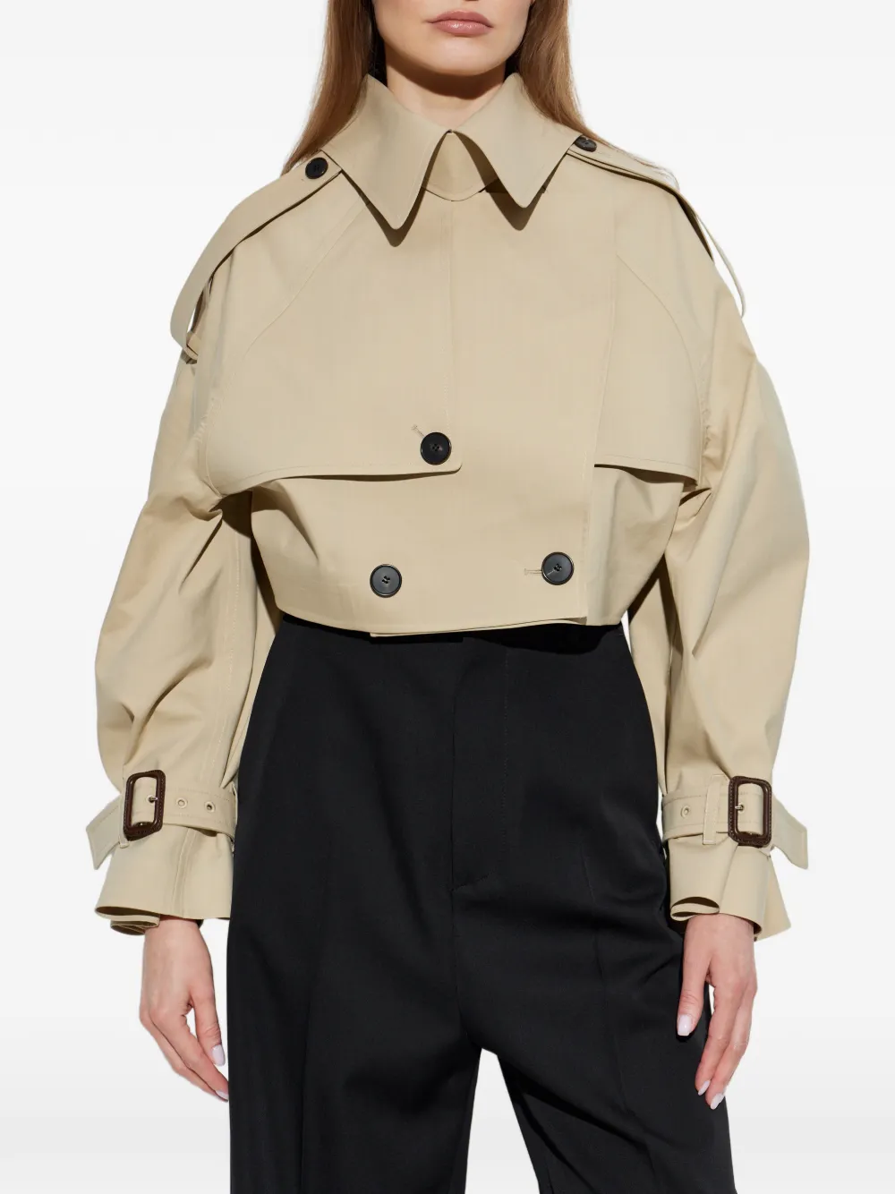 Givenchy Jack met dubbele rij knopen Beige
