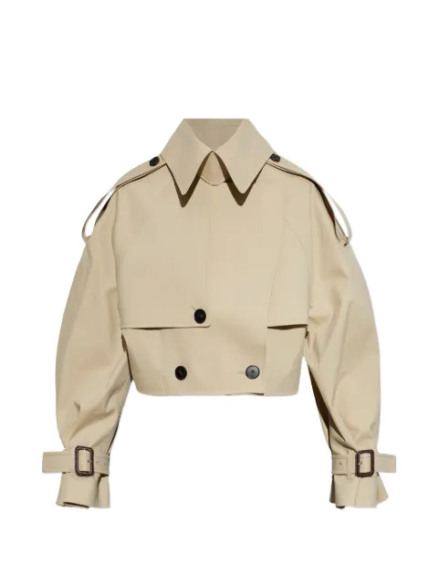Givenchy cropped double-breasted jacket