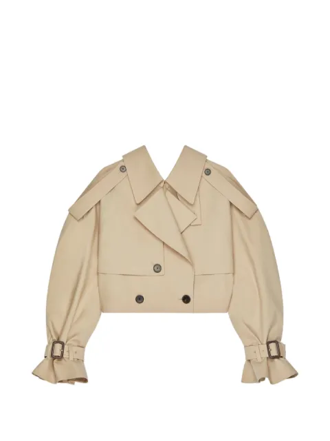 Givenchy chamarra corta con doble botonadura