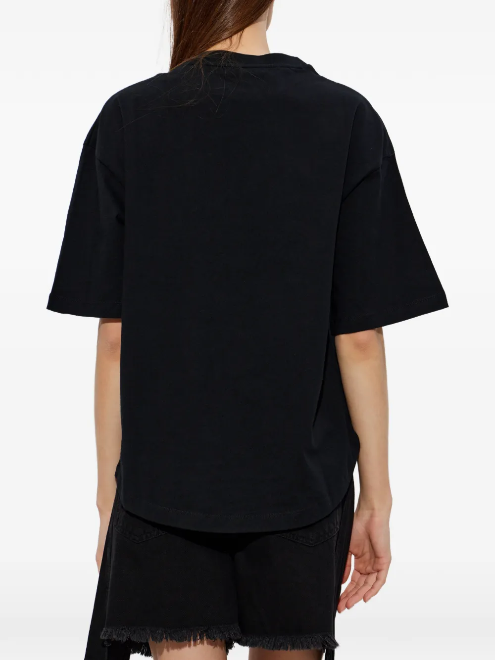 AllSaints Icon Amelie T-shirt verfraaid met kralen Zwart