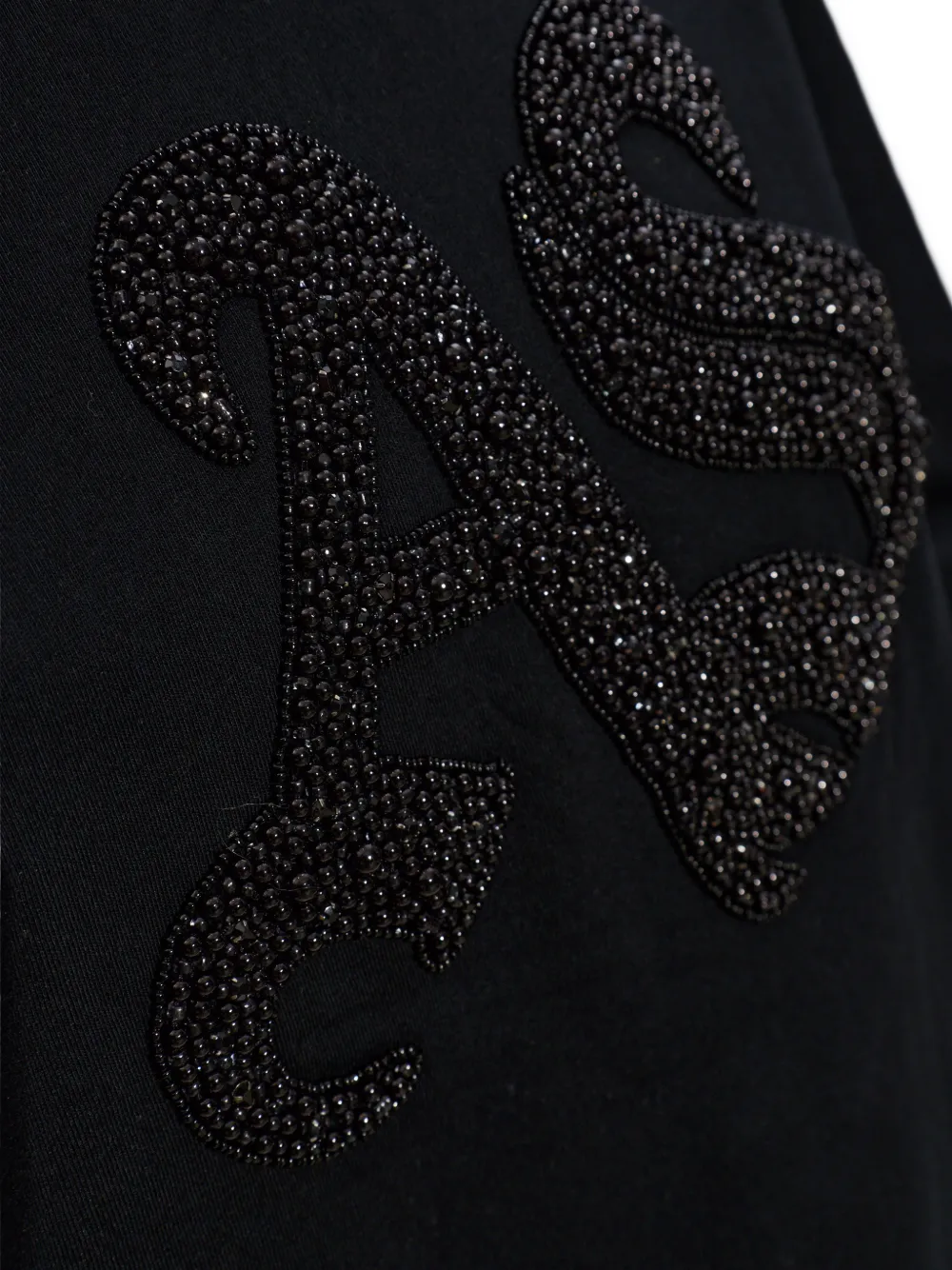 AllSaints Icon Amelie T-shirt verfraaid met kralen Zwart