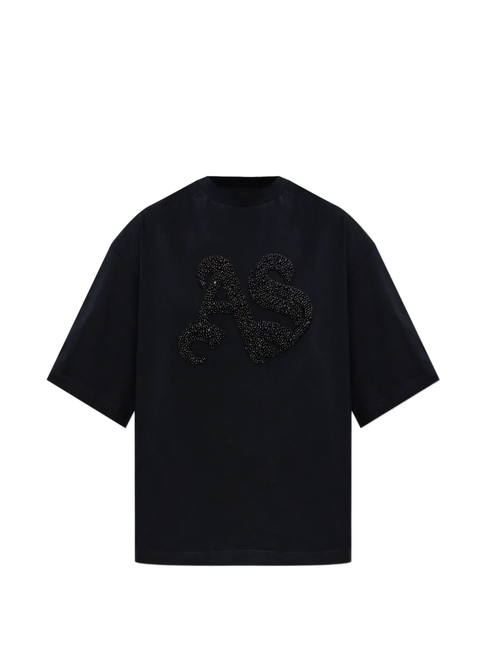 AllSaints T-shirt Icon Amelie con decorazione - Nero
