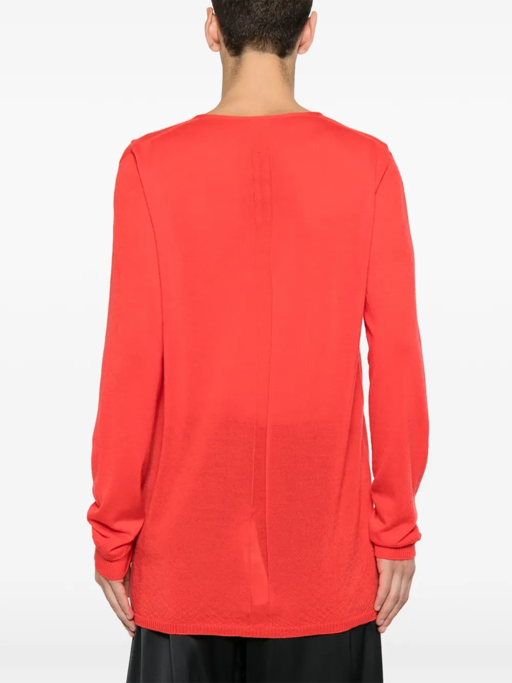 Rick Owens Extreme trui met V-hals Oranje