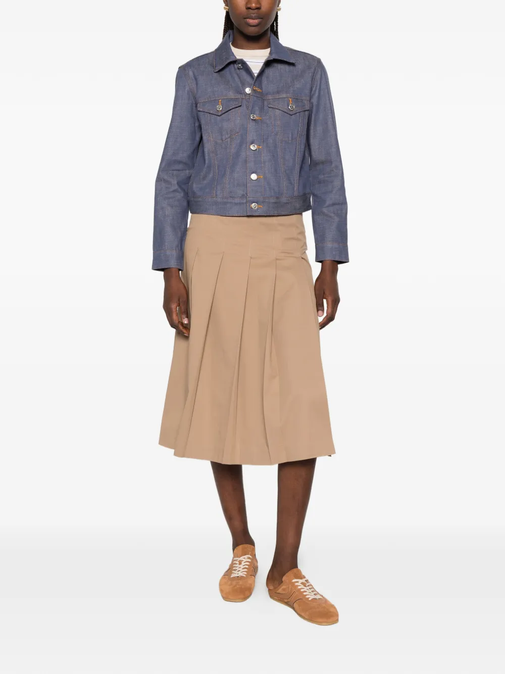  A.p.c. Chaqueta Con Botones - Azul 