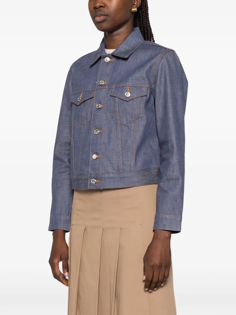  A.p.c. Chaqueta Con Botones - Azul 
