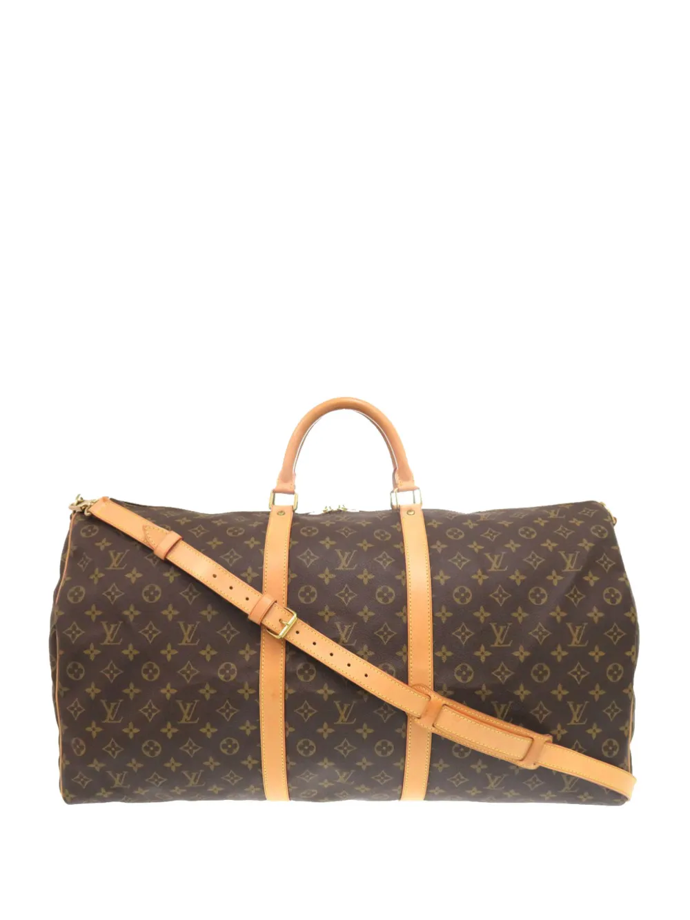Louis Vuitton Pre-Owned 1999 Monogram Keepall Bandouliere 60 travel bag - Braun