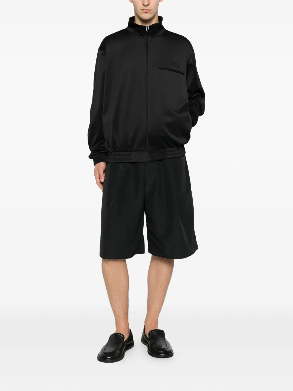 MM6 Maison Margiela Sweater met geborduurd logo Zwart