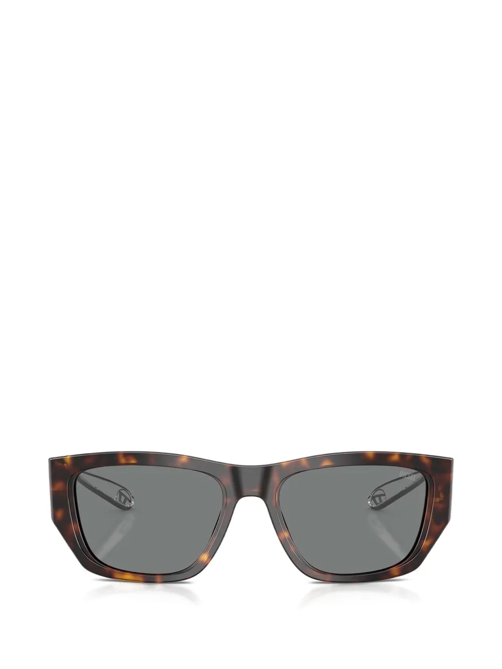 Diesel rectangle-frame sunglasses - Braun