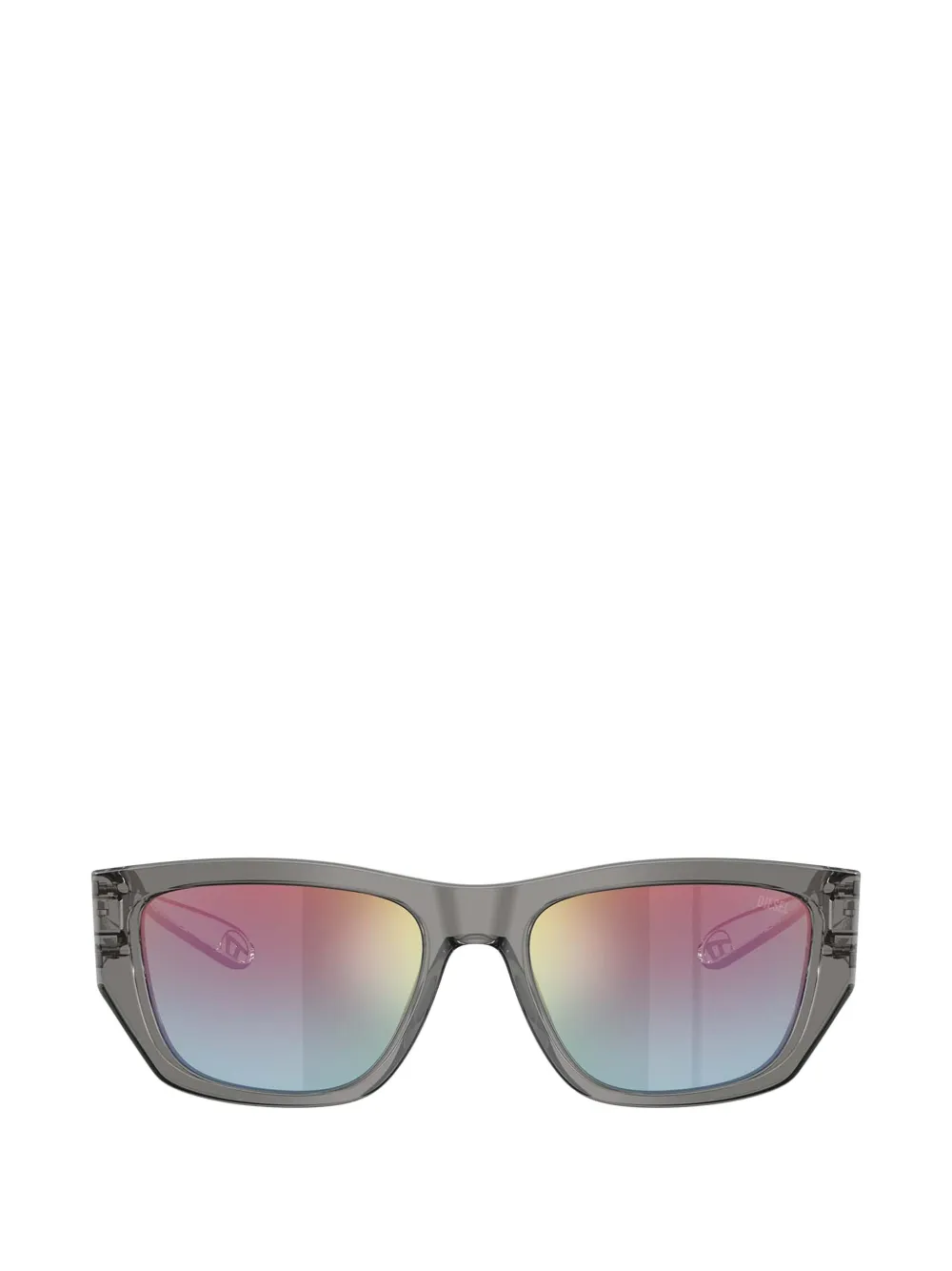 Diesel rectangle-frame sunglasses - Grau