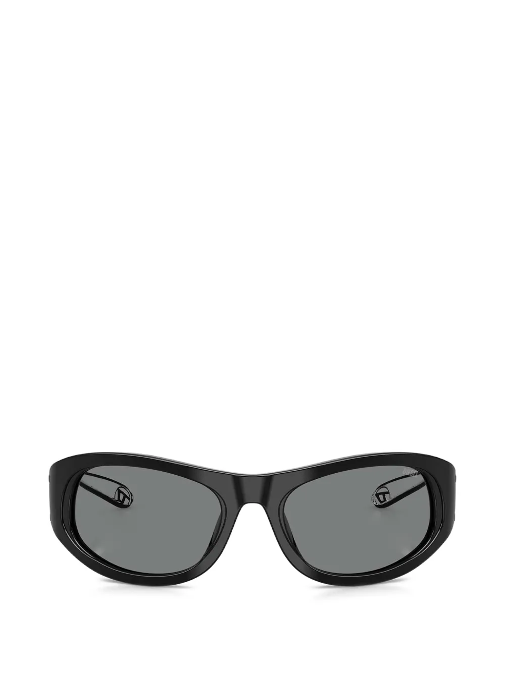 Diesel oval-frame sunglasses - Nero