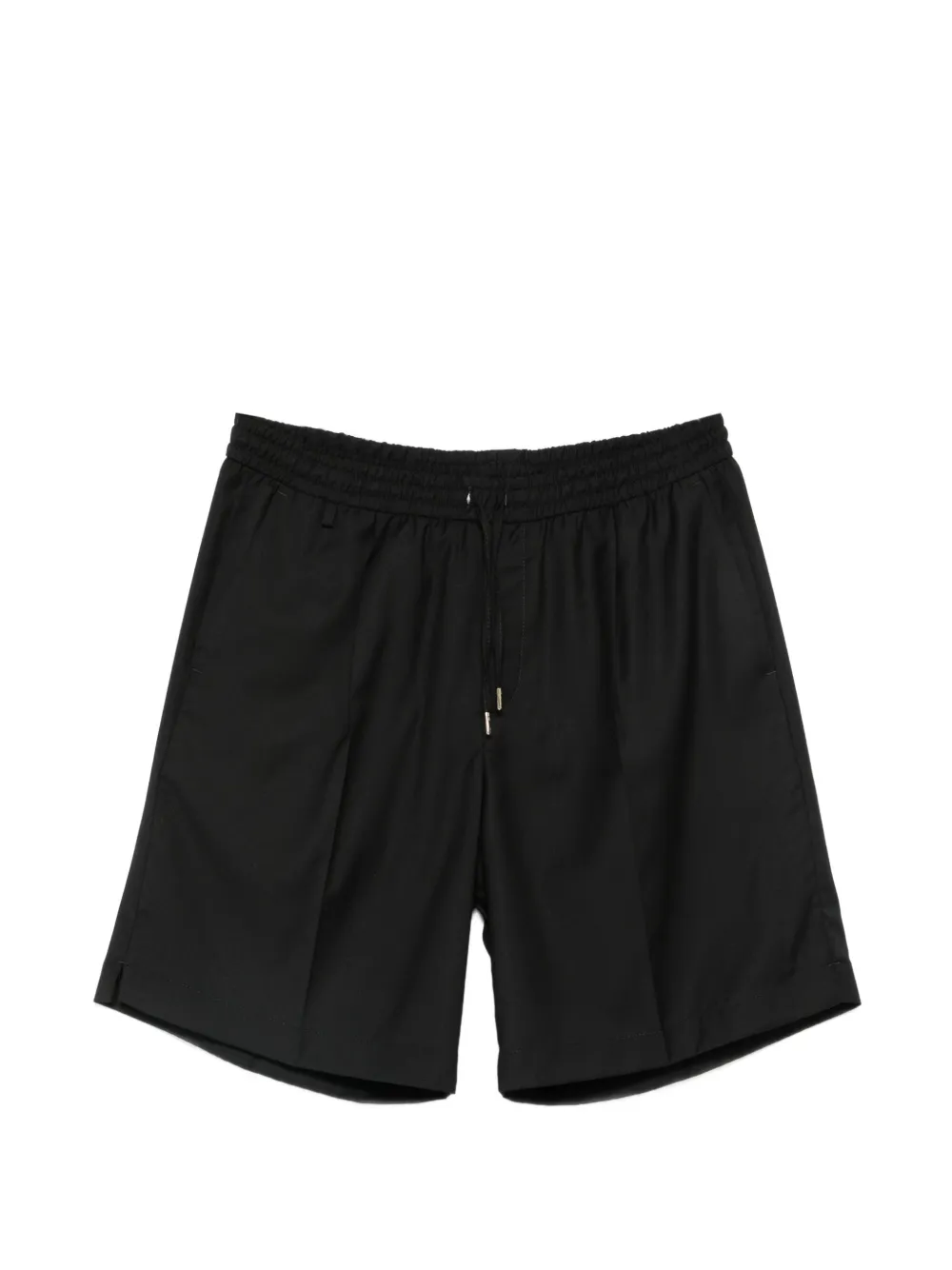 Briglia 1949 Molokaip pleated drawstring shorts - Nero