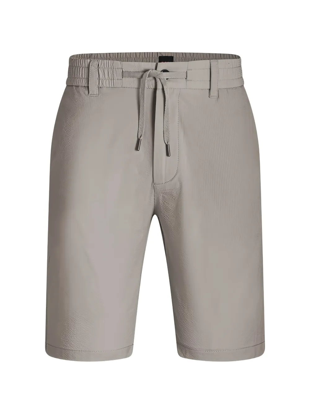 BOSS seersucker shorts - Grau